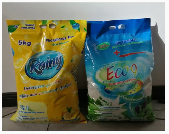 5kg Natural Fragrance Washing Powder Laundry Detergent Rainy 4-in-1 Eco-Friendly Powder Laundry Detergent - Lemon Fragrance (5kg) التصنيف (Category Structure) - Image 1