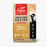 ORIJEN Amazing Grains Puppy Dry Food – Premium Poultry & Wild-Caught Fish (22.5 lbs / 10.2kg)