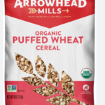 : Arrowhead Mills Organic Puffed Wheat Cereal – No Added Sugar or Salt (6 oz / 170g)