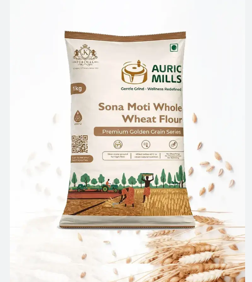 Amazon.com Wheat Montana Hot Cereal 7-Grain - 1.6 lb Bag - Whole Grain & Flax Seed, High-Fiber, Non-GMO, Nutty Flavor & Hearty Texture, Baking & Breakfast Auric Mills Sona Moti Whole Wheat Flour – Low GI Stone-Ground Flour (1kg) التصنيف (Category Suggestion) - Image 1