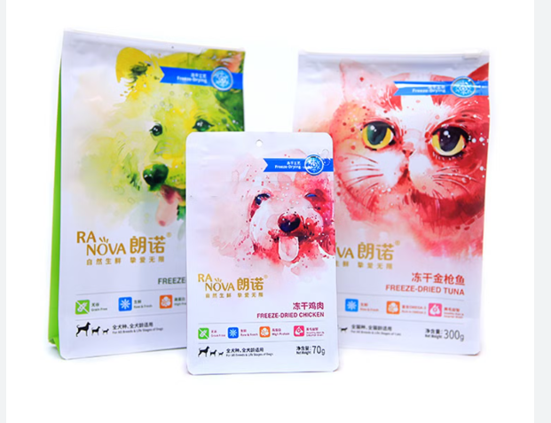 Animal Feed Bags 25kg 50kg Pet FoodDog Cat Horse Bird Food Compound Feed Premix Wholesale BOPP Woven Bag Pet Food Bag - Food Bag, Plastic Ranova Freeze-Dried Pet Food & Treats – Premium Chicken & Tuna (Grain-Free) - Image 1