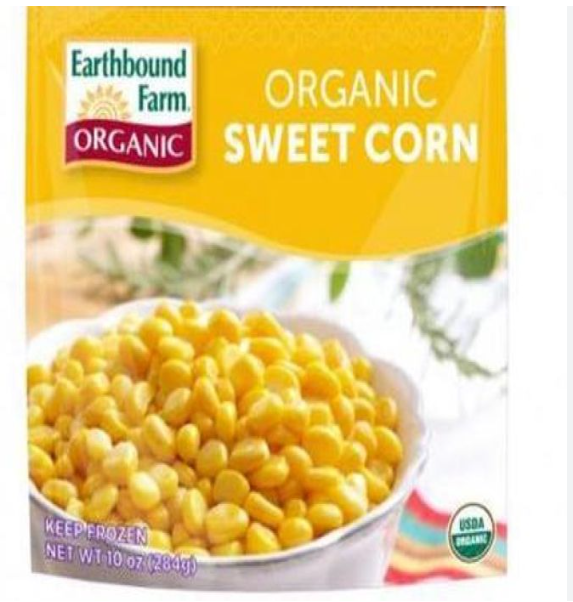 Blackwing Meats Bag of Frozen Sweet Corn for Sale (10oz) Earthbound Farm Organic Frozen Sweet Corn (10 oz / 284g) التصنيف (Category Suggestion) - Image 1