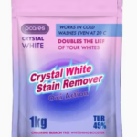 pcares Crystal White Oxi Action Stain Remover & Whitening Booster - Chlorine Free (1kg)