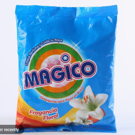 Detergent Washing Powder Perfume OEM Laundry Bulk Detergent From China Magico Floral Scented Powder Laundry Detergent - Multi-Purpose Washing Powder (150g) - Image 1