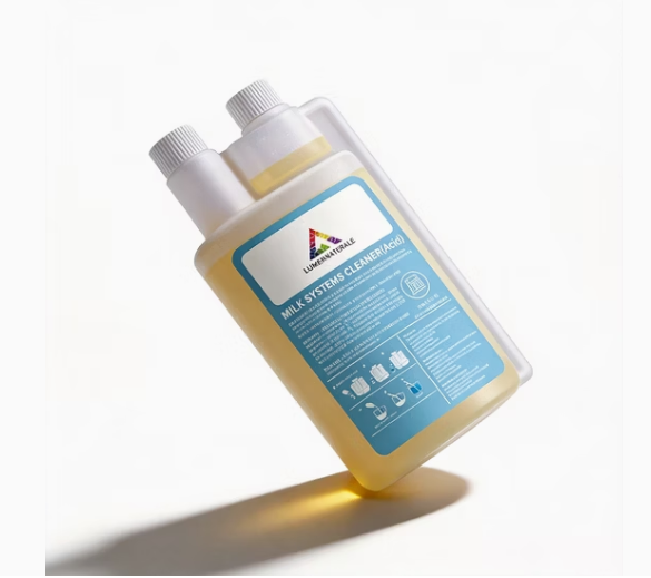 Eco Friendly Liquid Detergent Coffee Machine Milk System Cleaner Acid for Offices Lumen Naturale Acidic Milk System Cleaner - Descaler & Detergent for Coffee Machines - Image 1