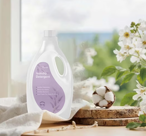 Eco-Friendly Power Cleaning Liquid Laundry Detergent for Deep Clean Lavender Scented Liquid Laundry Detergent - Low Foam & Antibacterial Formula for Easy Rinsing (1kg) - Image 1