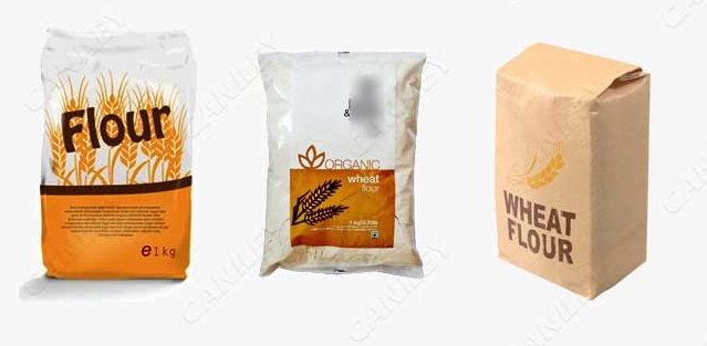 How Wheat Flour is Packaged - Cankey Packaging Machinery Custom Wheat Flour Packaging Bags & Pouches (1kg) - Image 1