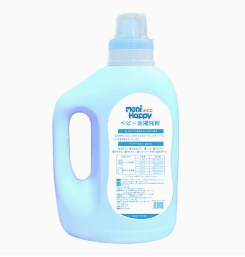 Monihappy Deep Mild Washing Liquid 2 Liter Baby Clothes Liquid Laundry Detergent Monihappy Mild Baby Laundry Liquid Detergent - Hypoallergenic Formula for Sensitive Skin (2L) - Image 1