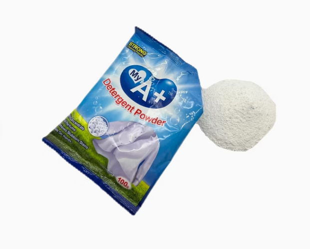 My a+ Brand Low Density Hand Washing Powder Laundry Detergent My A+ Concentrated Powder Laundry Detergent - Strong Stain Remover & Gentle on Hands (100g) - Image 1