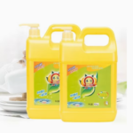 Concentrated Commercial Dishwashing Liquid Detergent with Pump - Heavy Duty Grease Cutting Citrus Scent (10kg)