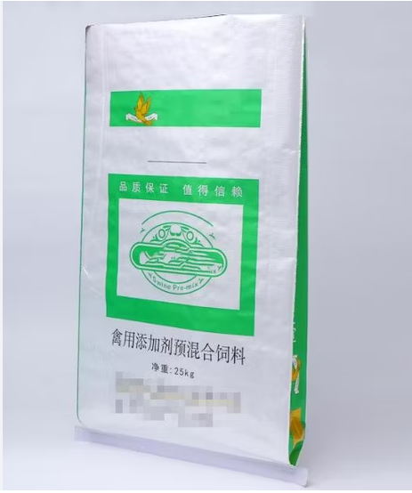 Print Laminated Polypropylene Woven Sacks 25kg10kg FertilizerRiceMaize Animal FeedGrainMeal Customized Laminated PP Woven Packaging Sacks for Agriculture & Feed (25kg) - Image 1