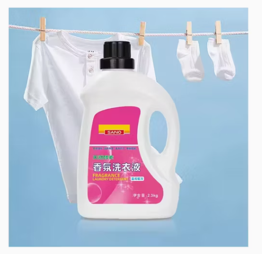 Sanvo Break Stain Remover Spray for Gentle Odor Clear Top & Organic Clean Laundry Detergent Sanvo Fragrance Liquid Laundry Detergent – Gentle Formula & Long-Lasting Freshness (2.3kg) - Image 1