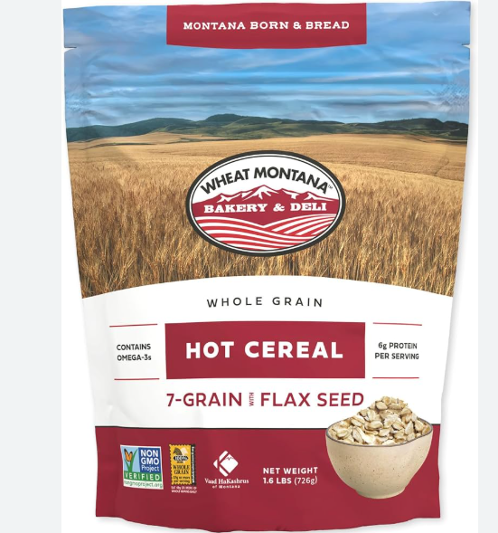 Screenshot 2026-08-11 134206 Wheat Montana Whole Grain 7-Grain Hot Cereal with Flax Seed (1.6 lbs / 726g) - Image 1